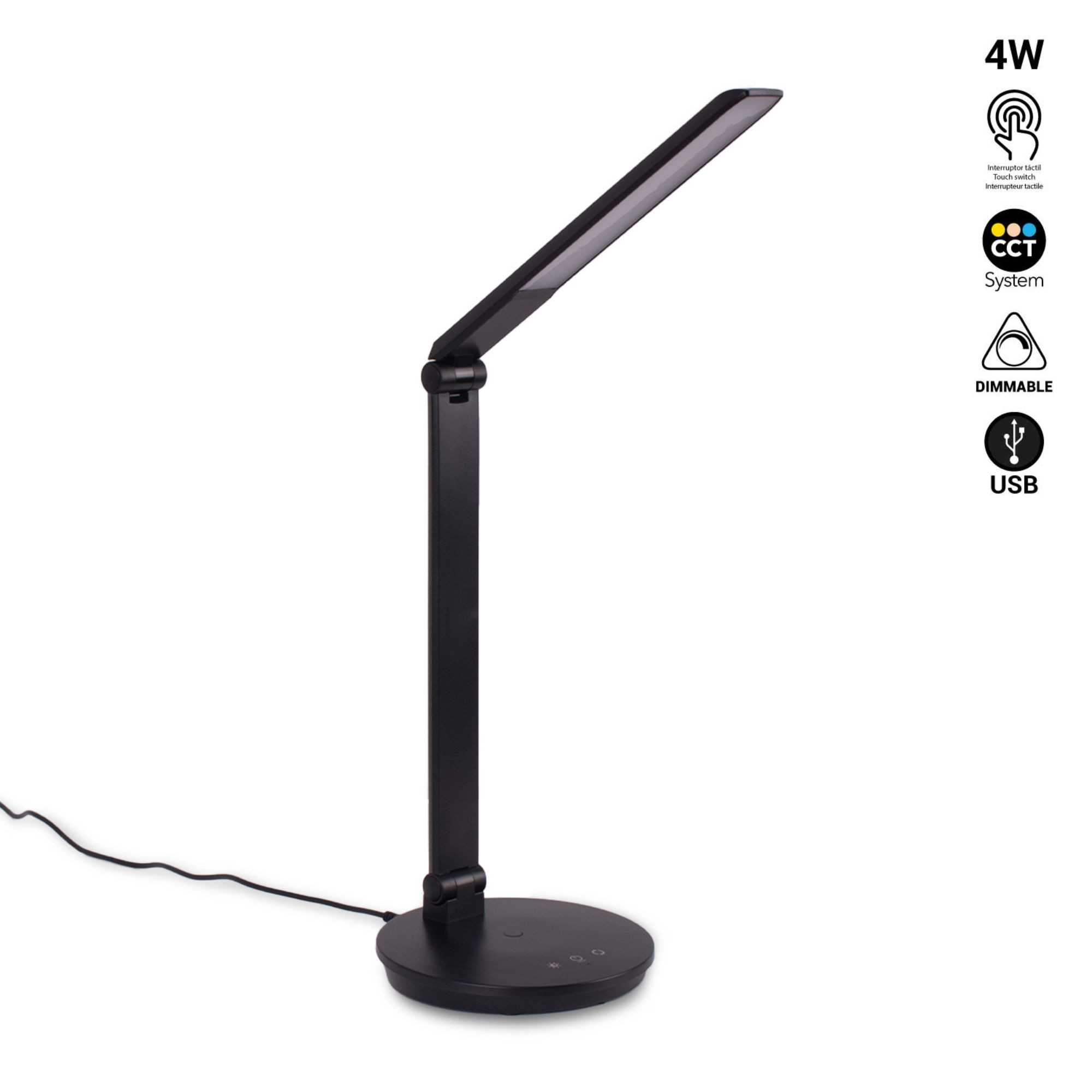 LED Desk Lamp with USB Port